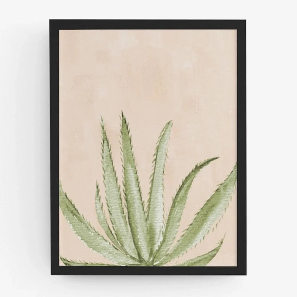 Wall Art Boho Nature Plants Print Illustration Unframed - Picture 3 of 4